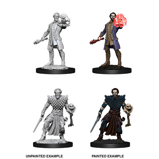 Dungeons & Dragons Nolzurs Miniatures: Wave 10 - Male Human Warlock