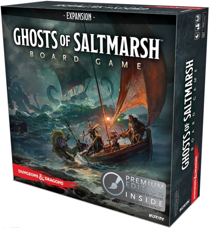 Dungeons & Dragons: Ghosts Of Saltmarsh Board Game - Premium Edition