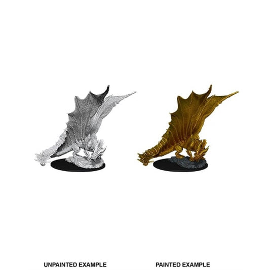 Dungeons & Dragons Nolzurs Miniatures: Wave 11 - Young Gold Dragon