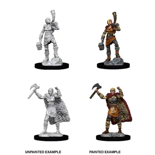 Dungeons & Dragons Nolzurs Miniatures: Wave 12 - Female Human Barbarian