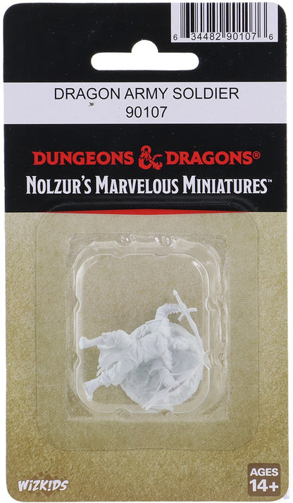 Dungeons & Dragons Nolzurs Miniatures: Wave 23 - Dragon Army Soldier