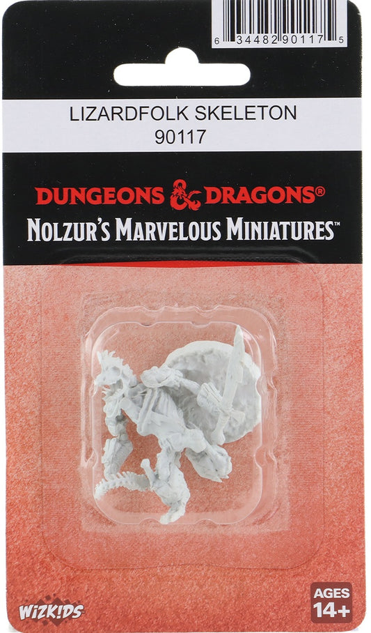 Dungeons & Dragons Nolzurs Miniatures: Wave 23 - Lizardfolk Skeleton