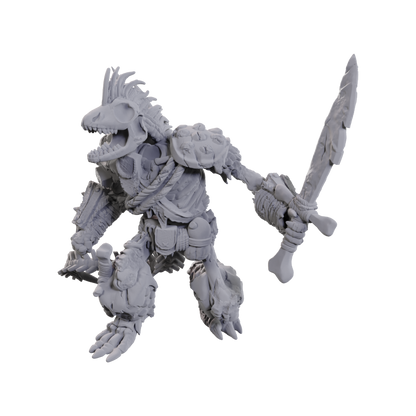 Dungeons & Dragons Nolzurs Miniatures: Wave 23 - Lizardfolk Skeleton