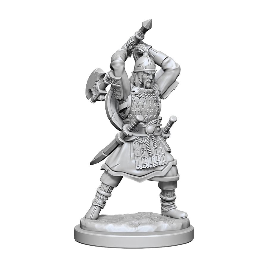 Dungeons & Dragons Nolzurs Miniatures: Wave 13 - Human Barbarian Male