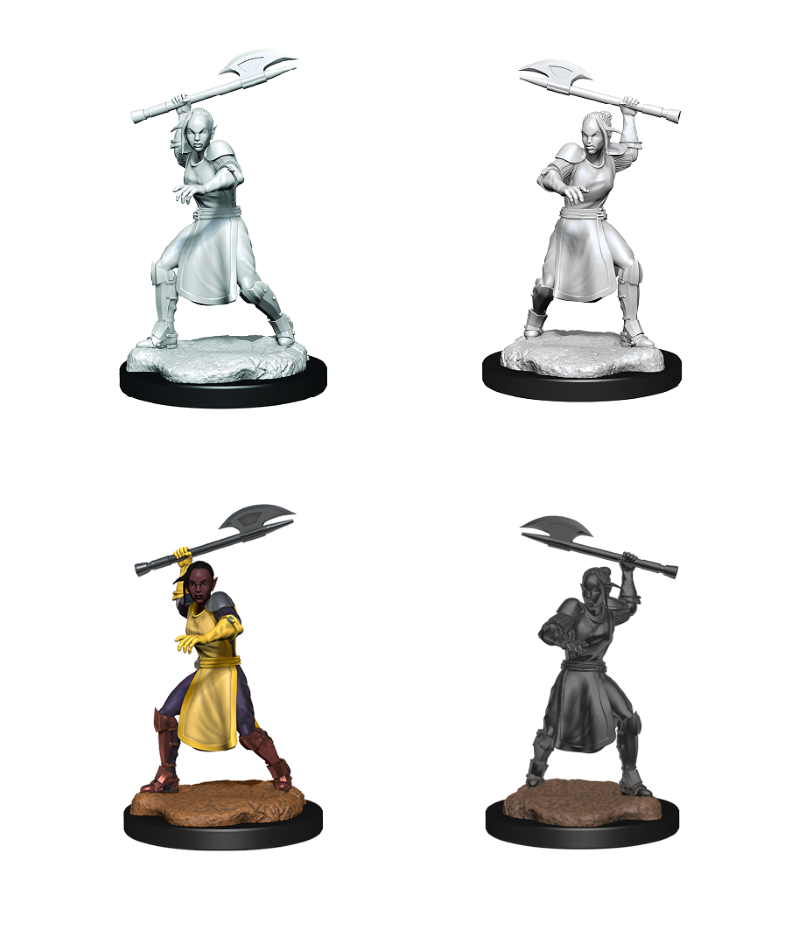 Critical Role Unpainted Miniatures: Wave 1 - Half-Elf Echo Knight Female