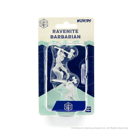 Critical Role Unpainted Miniatures: Wave 1 - Ravenite Half-Dragon Barbarian Female