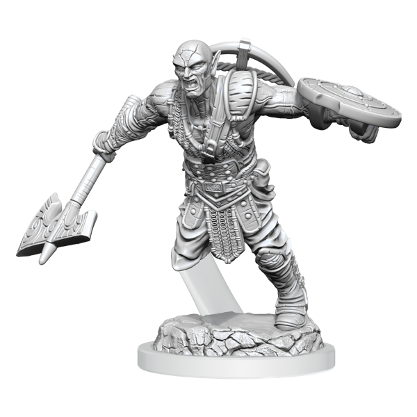 Dungeons & Dragons Nolzurs Miniatures: Wave 20 - Earth Genasi Fighter