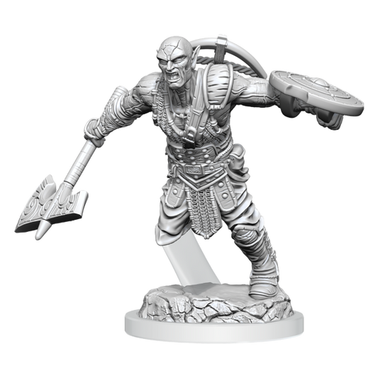 Dungeons & Dragons Nolzurs Miniatures: Wave 20 - Earth Genasi Fighter