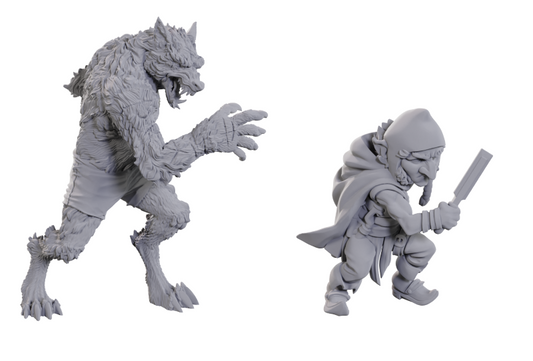 Critical Role Miniatures: Wave 23 - Chetney Pock O'Pea & Werewolf