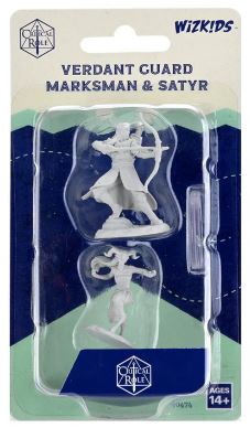 Critical Role Unpainted Miniatures: Wave 2 - Verdant Guard Marksman & Satyr