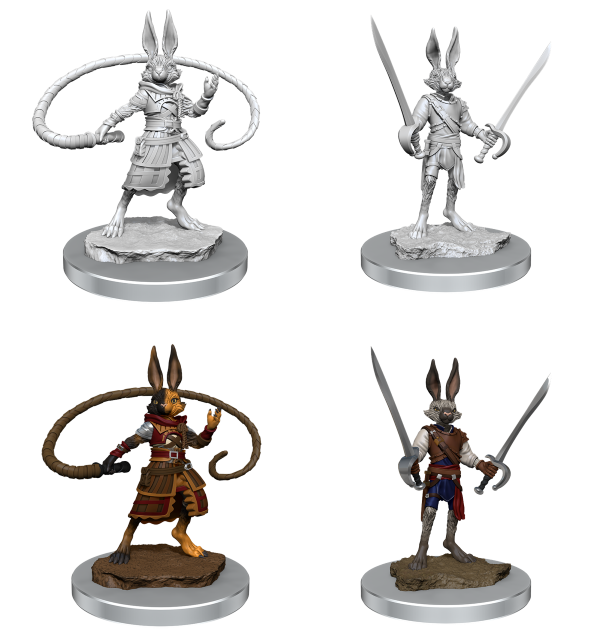 Dungeons & Dragons Nolzurs Miniatures: Wave 17 - Harengon Rogues