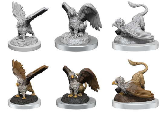 Dungeons & Dragons Nolzurs Miniatures: Wave 17 - Griffon Hatchlings