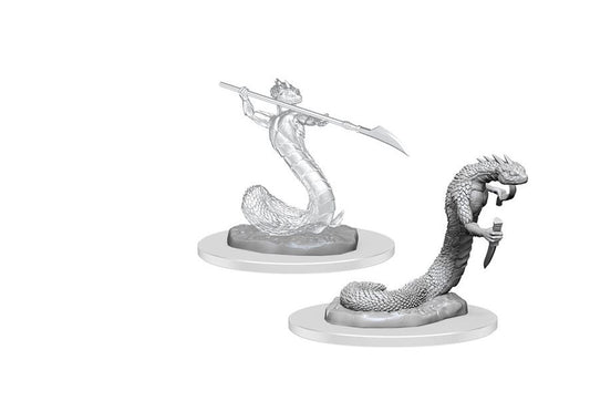 Critical Role Unpainted Miniatures: Wave 4 - Serpentfolk & Serpentfolk Ghost