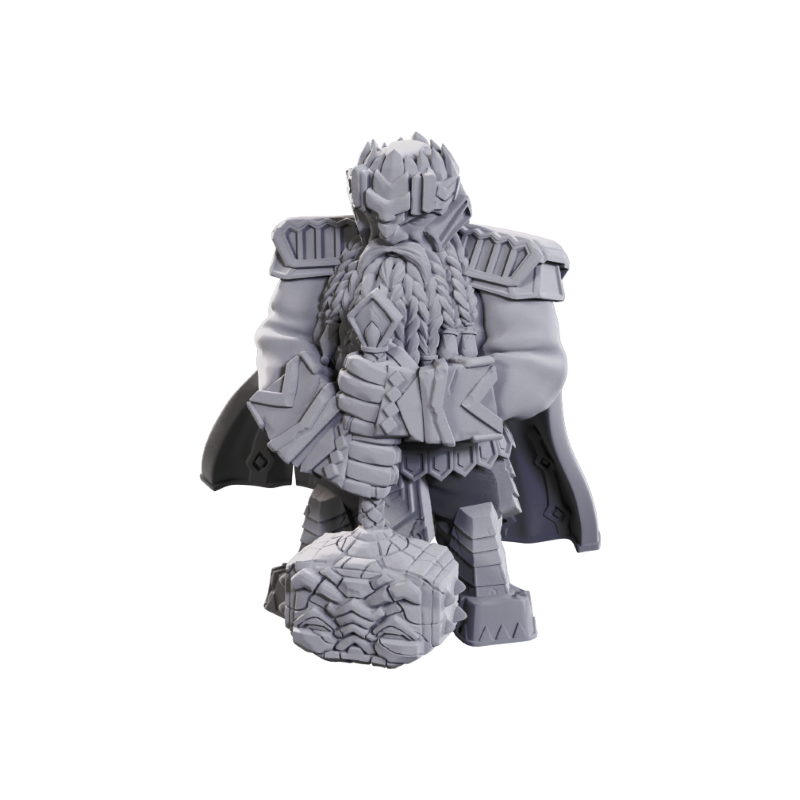 Pathfinder Battles Miniatures: Wave 23 - Male Dwarf Champion High-Level