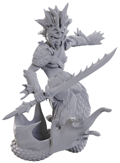 Dungeons & Dragons Nolzur's Miniatures: Wave 25 - Merfolk Scout