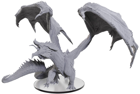 Dungeons & Dragons Miniatures: Unpainted Adult Red Dragon Tyrant