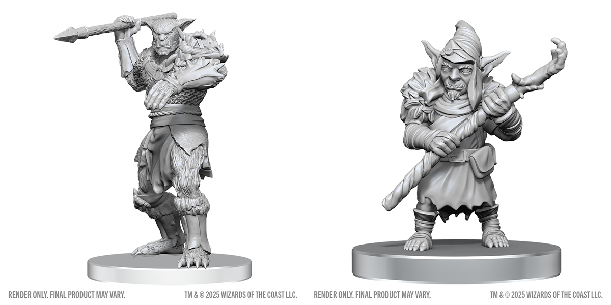Dungeons & Dragons Nolzurs Miniatures: Wave 28 - Bugbear & Goblin Hexer