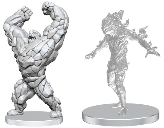 Pathfinder Battles Miniatures: Wave 27 - Living Landslide & Living Wildfire