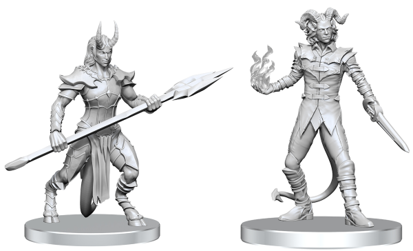 Pathfinder Battles Miniatures: Wave 27 - Vordine (Infantry Devil) & Pitborn Rogue