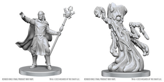Dungeons & Dragons Nolzurs Miniatures: Wave 28 - Drow Mage & Yochlol