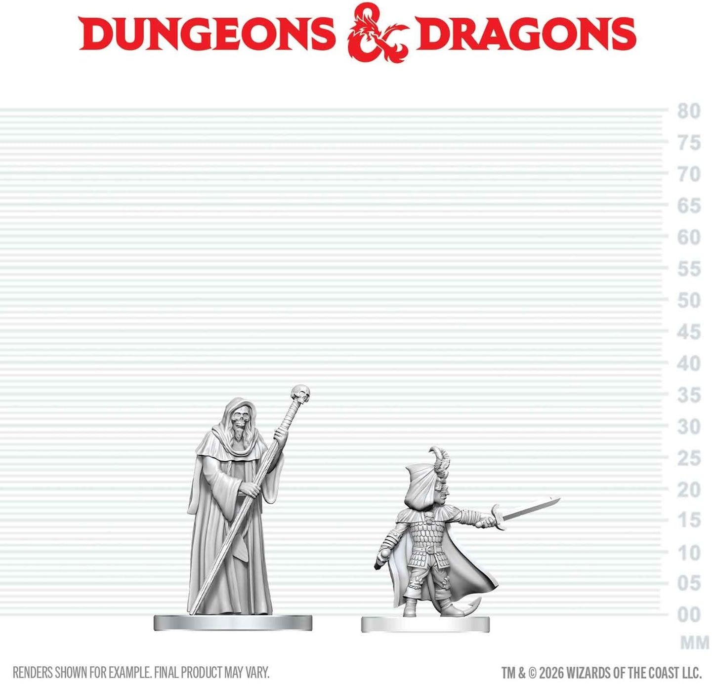 Dungeons & Dragons Nolzurs Miniatures: Wave 29 - Bhaal & Cultist Of Myrkul