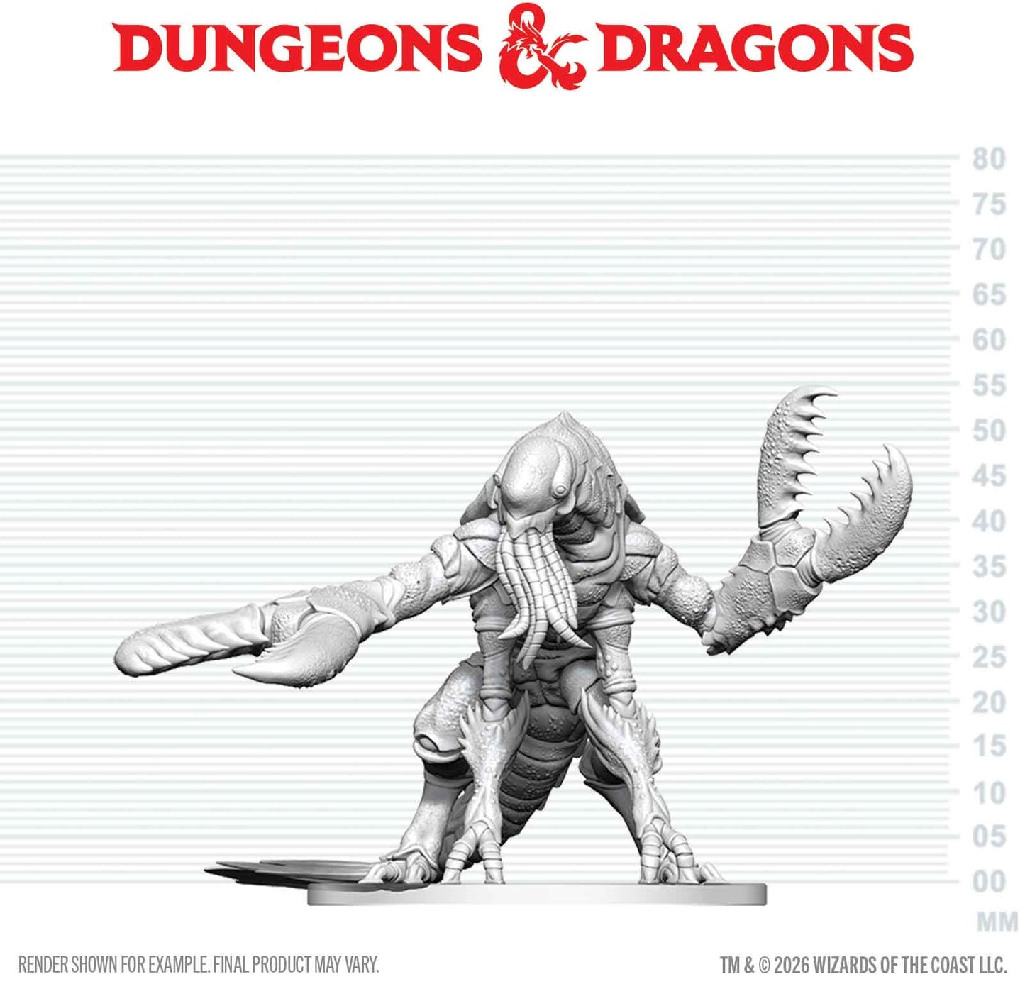 Dungeons & Dragons Nolzurs Miniatures: Wave 29 - Chuul