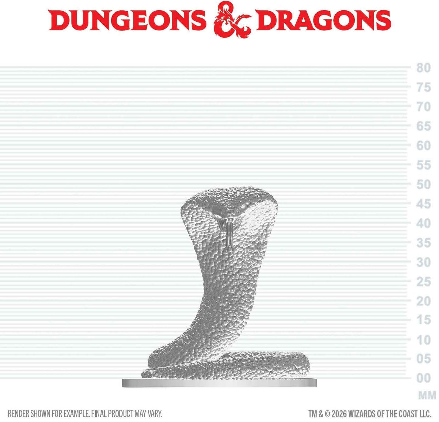 Dungeons & Dragons Nolzurs Miniatures: Wave 29 - Polar Serpent