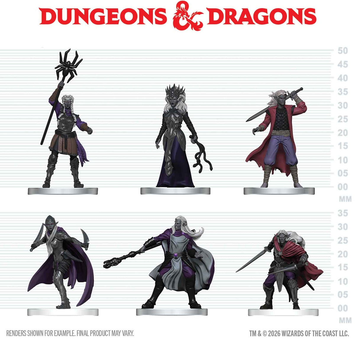 Dungeons And Dragons: Icons Of The Realms - Drow Warband