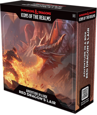 Dungeons And Dragons: Icons Of The Realms - Adventure In A Box Red Dragon's Lair