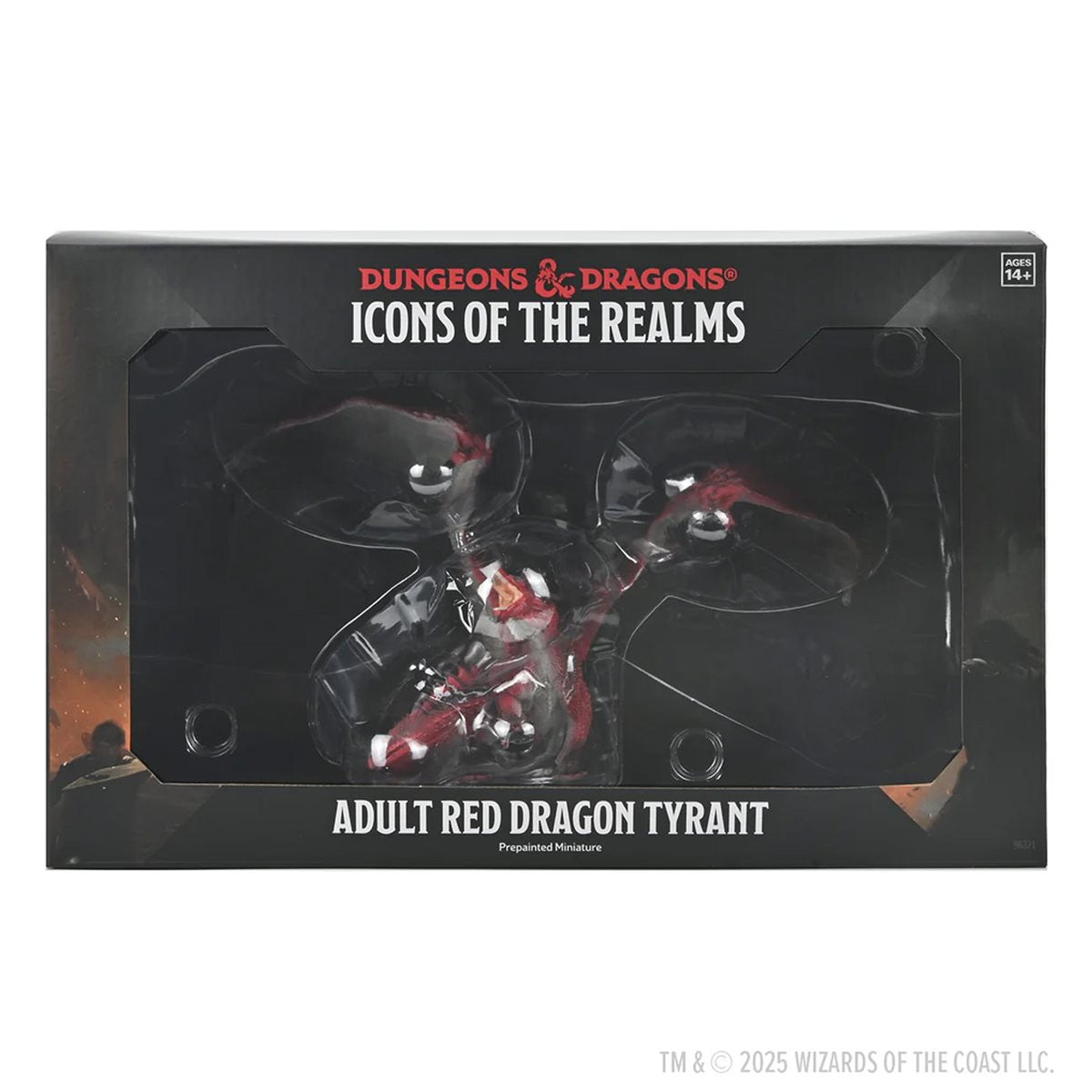 Dungeons And Dragons: Icons Of The Realms - Adult Red Dragon Tyrant