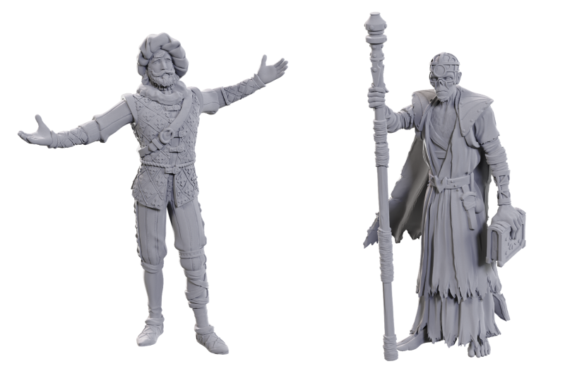 Dungeons & Dragons Baldur's Gate Miniatures: Wave 3 - Volo & Withers