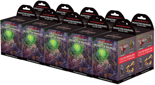 Dungeons & Dragons Icons Of The Realms: Monster Manual Set 1 - 10 Count Booster Brick