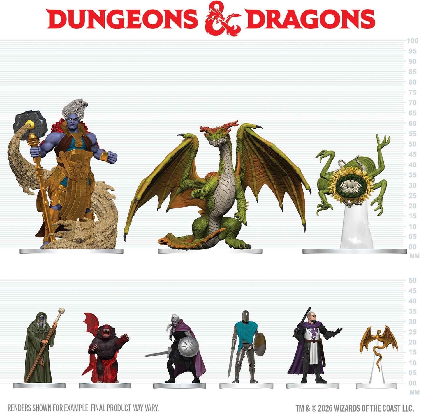 Dungeons & Dragons Icons Of The Realms: Adventures In Faerun 10 Count Booster Brick