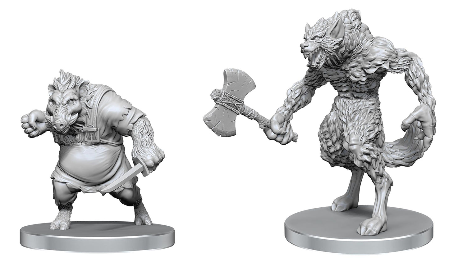 Pathfinder Battles Miniatures: Wave 26 - Werewolf & Wereboar