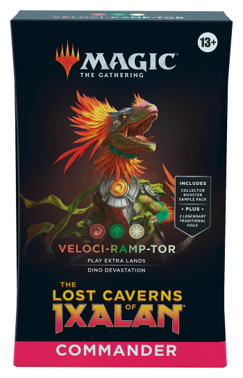 MTG The Lost Caverns Of Ixalan: Commander Deck - Veloci-Ramp-Tor