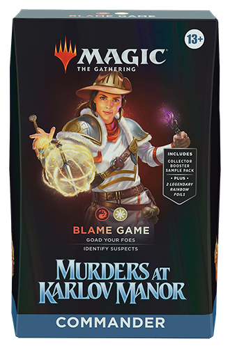 MTG Murders At Karlov Manor: Commander Deck - Blame Game