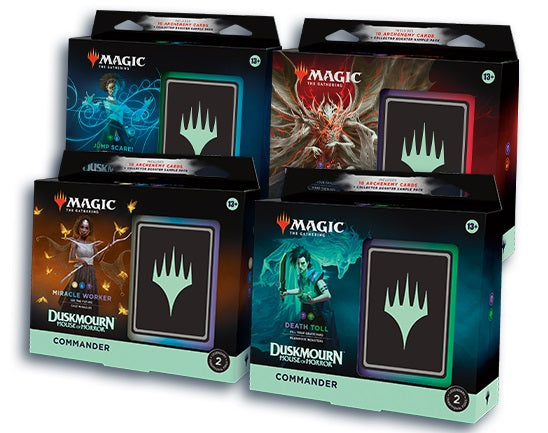 MTG Duskmourn House Of Horror: Commander Decks Set Of 4