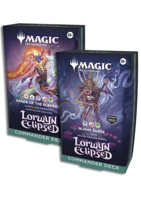 MTG Lorwyn Eclipsed: Commander Deck Set Of 2