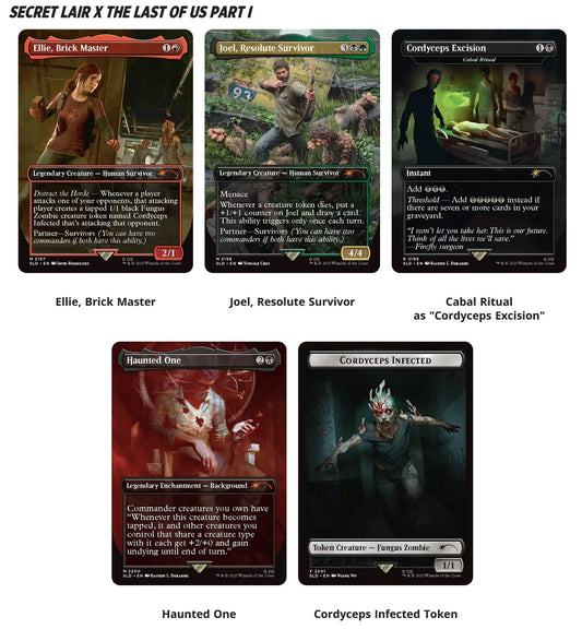 MTG Secret Lair: Playstation The Last Of Us Part I Chasing Hope Regular