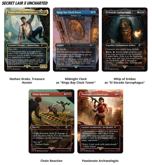 MTG Secret Lair: Playstation Unchartered Saga Of Thieves Regular