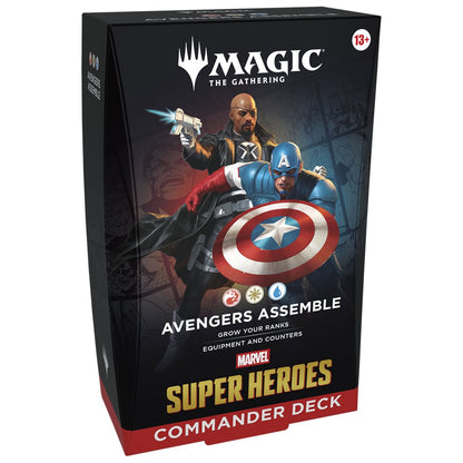MTG Marvel Super Heroes: Commander Decks Set Of 4 [PREORDER]