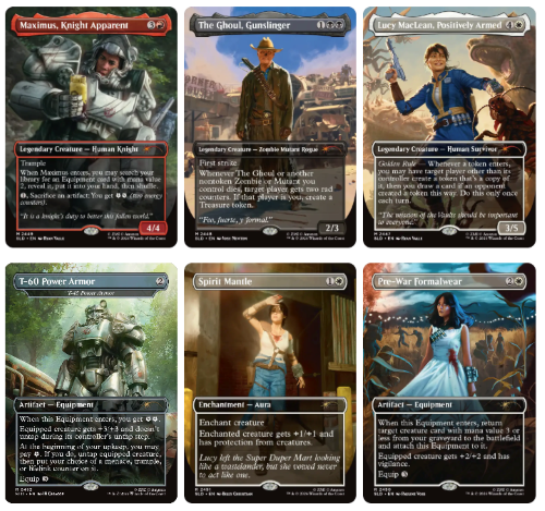 MTG Secret Lair: Fallout Beyond Vault 33