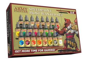 Army Painter: Speedpaint Most Wanted Set 2.0