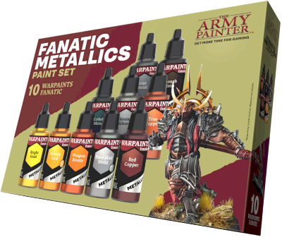 Army Painter: Fanatic Metallics Paint Set