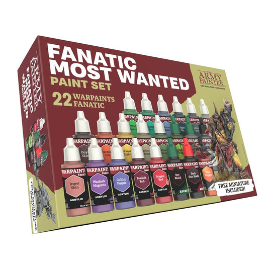 Army Painter: Warpaints Fanatic - Most Wanted Paint Set