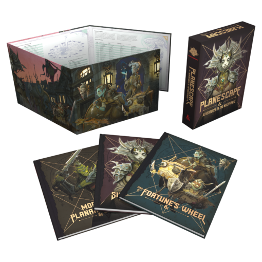 Dungeons & Dragons: Planescape Adventures In The Multiverse Box Set (Alt Covers)