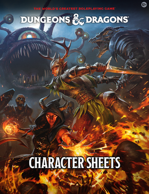 Dungeons & Dragons: Character Sheets - 2024