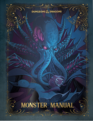 Dungeons & Dragons: Monster Manual - 2024 Alt Cover