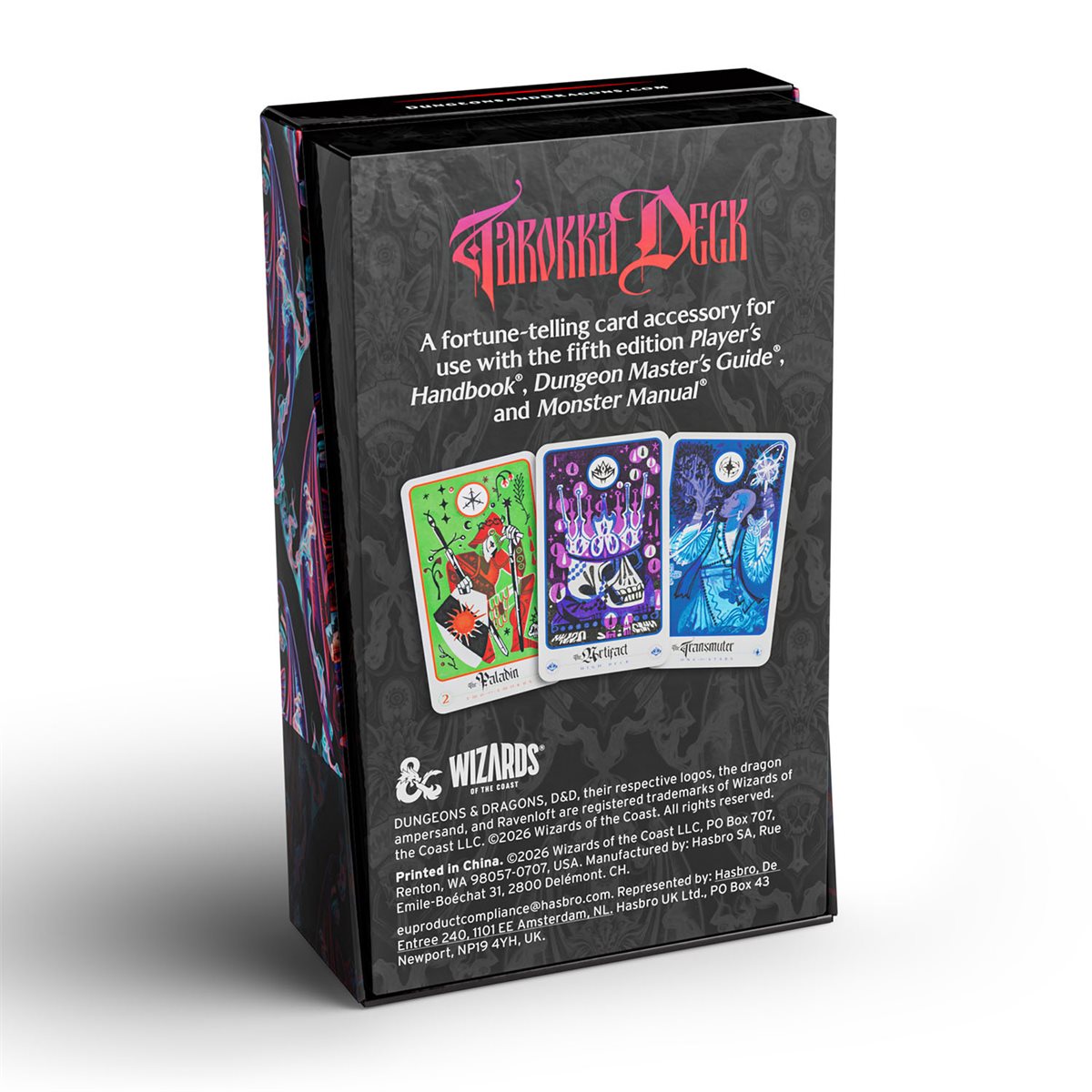 Dungeons & Dragons: Ravenloft The Horrors Within Tarokka Deck