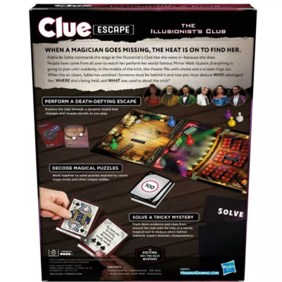 Clue Escape: The Illusionists Club